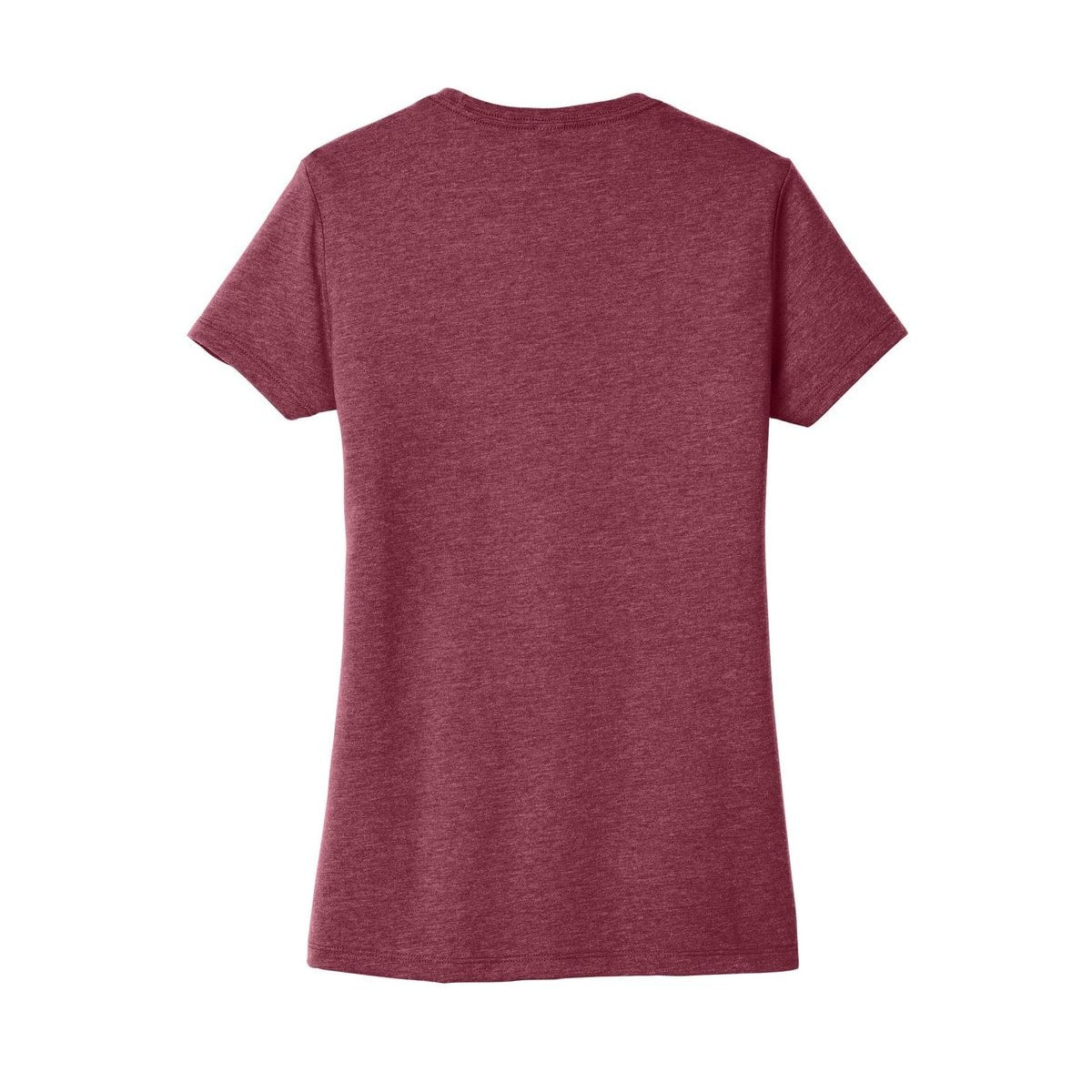 district-women-s-very-important-tee — Heathered Cardinal back