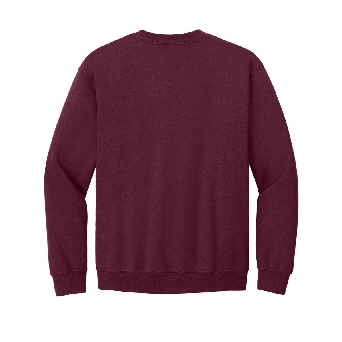 gildan-heavy-blend-crewneck-sweatshirt — Maroon back