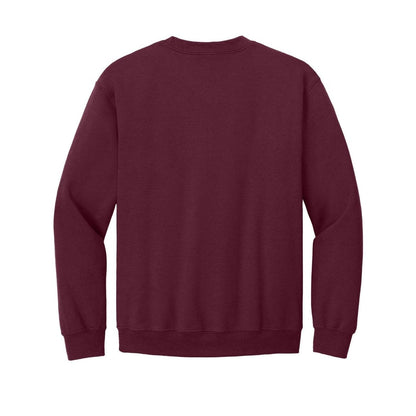 gildan-heavy-blend-crewneck-sweatshirt — Maroon back