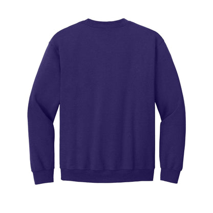 gildan-heavy-blend-crewneck-sweatshirt — Purple back