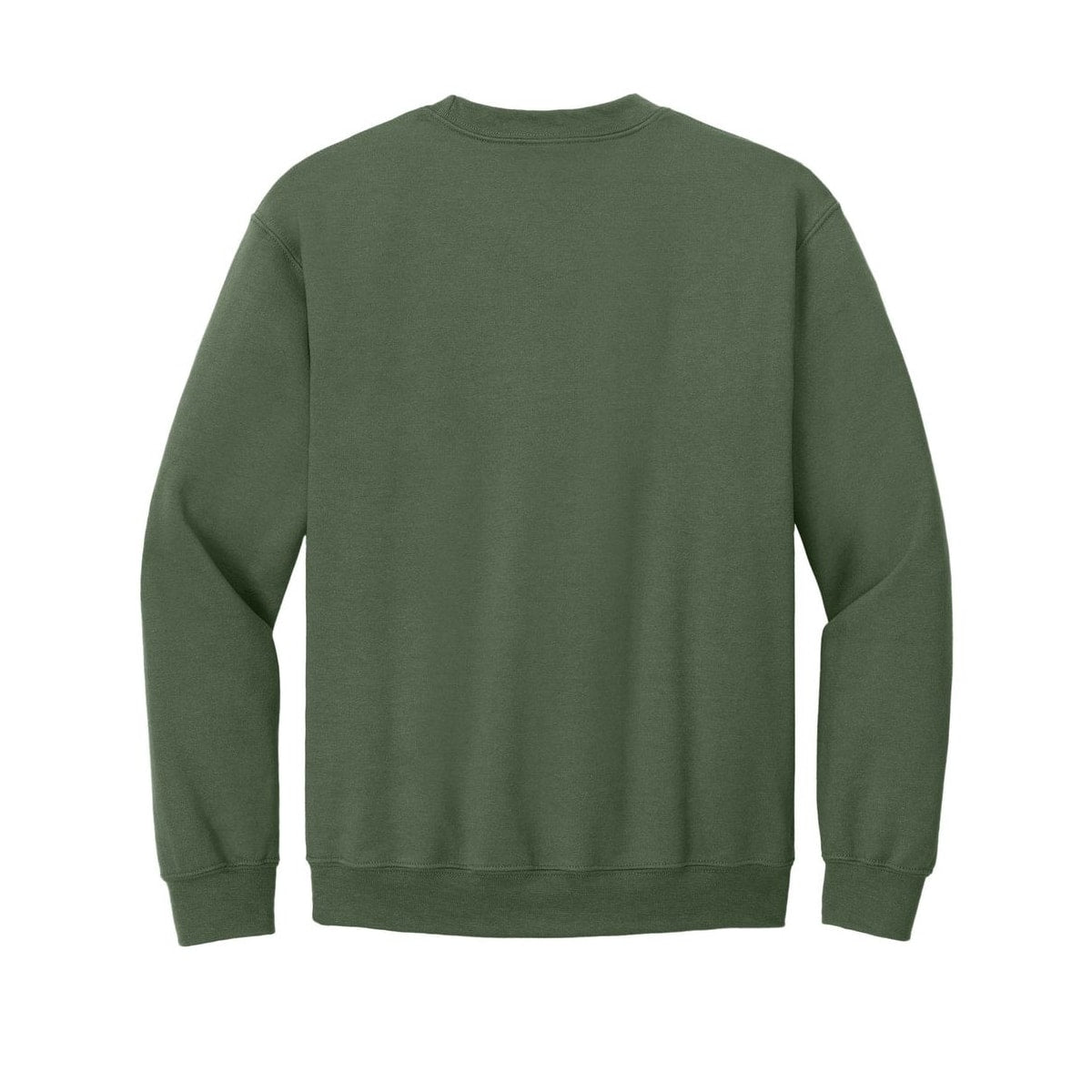 gildan-heavy-blend-crewneck-sweatshirt — Military Green back