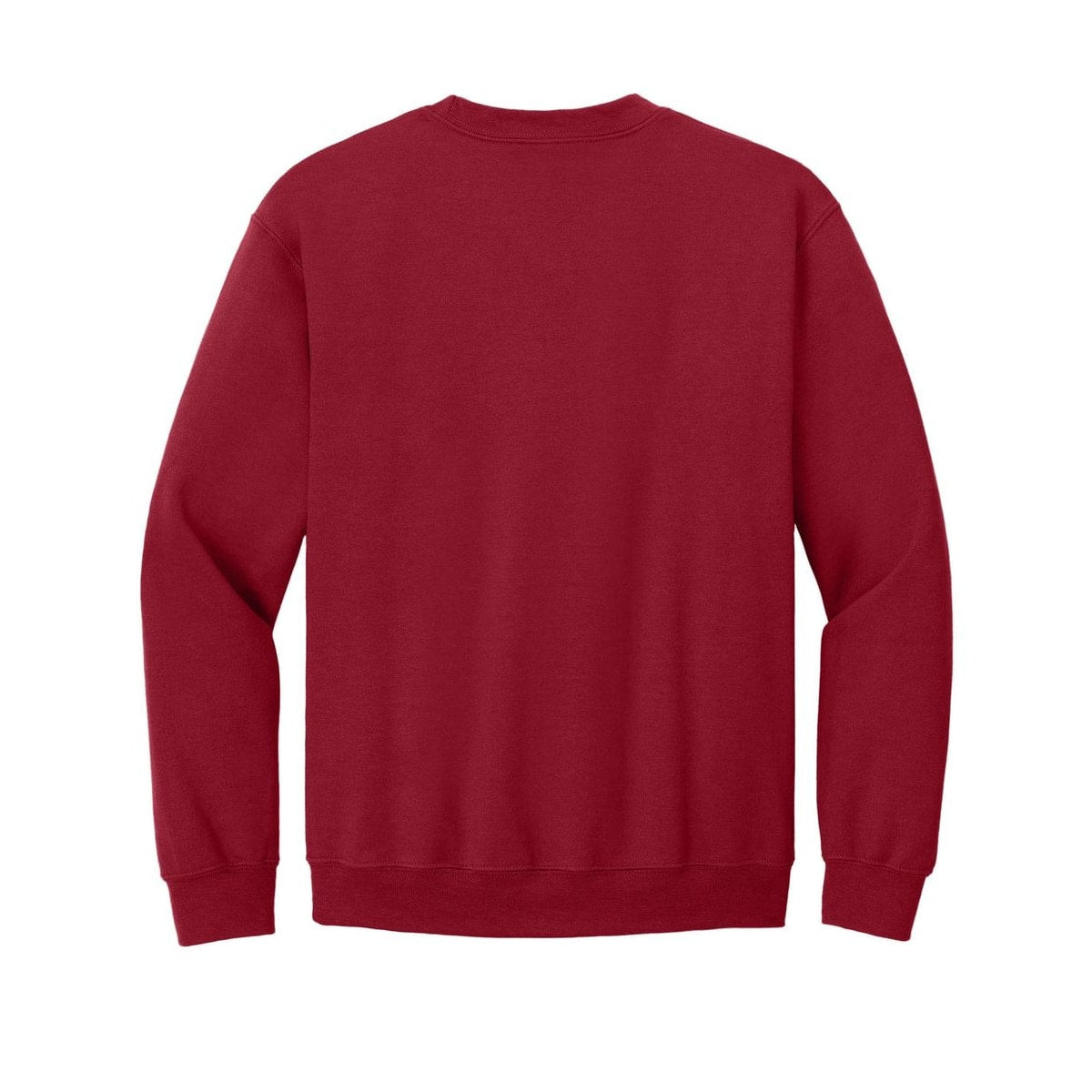 gildan-heavy-blend-crewneck-sweatshirt — Cherry Red back