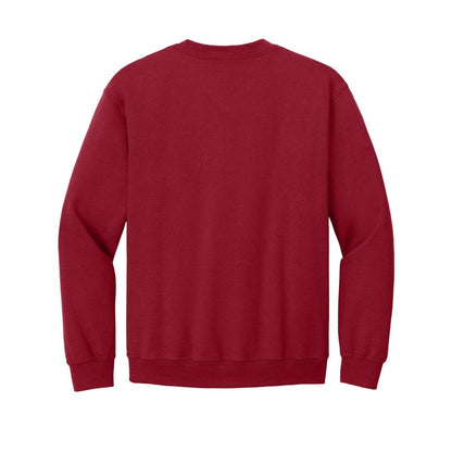 gildan-heavy-blend-crewneck-sweatshirt — Cherry Red back