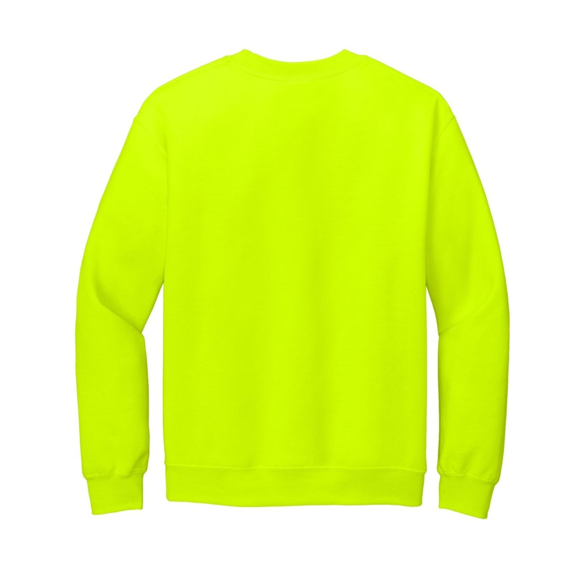 gildan-heavy-blend-crewneck-sweatshirt — Safety Green back