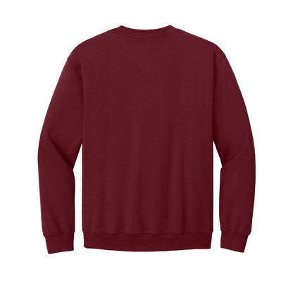 gildan-heavy-blend-crewneck-sweatshirt — Garnet back