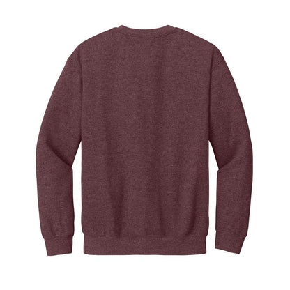 gildan-heavy-blend-crewneck-sweatshirt — Heather Dark Maroon back