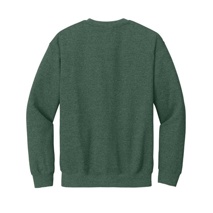 gildan-heavy-blend-crewneck-sweatshirt — Heather Dark Green back