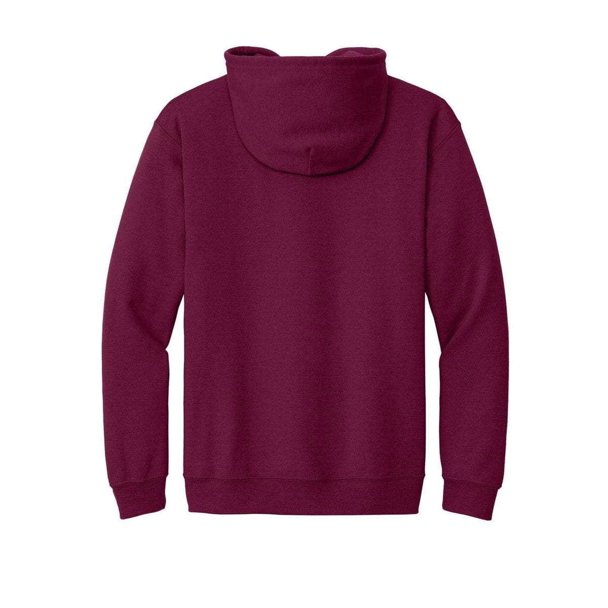 gildan-heavy-blend-full-zip-hooded-sweatshirt — Maroon back
