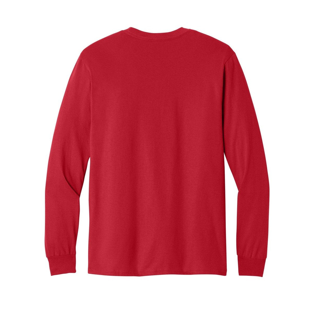 gildan-heavy-cotton-100-cotton-long-sleeve-t-shirt — Red back