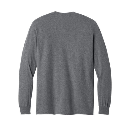 gildan-heavy-cotton-100-cotton-long-sleeve-t-shirt — Graphite Heather back