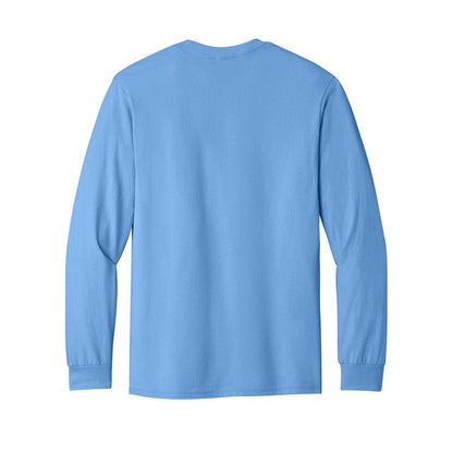 gildan-heavy-cotton-100-cotton-long-sleeve-t-shirt — Carolina Blue back