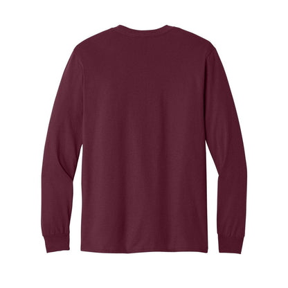 gildan-heavy-cotton-100-cotton-long-sleeve-t-shirt — Maroon back