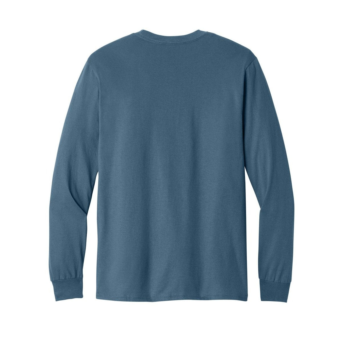 gildan-heavy-cotton-100-cotton-long-sleeve-t-shirt — Indigo Blue back