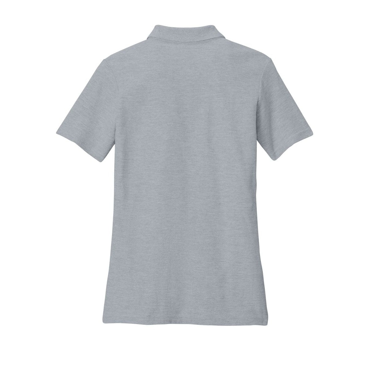 embroidered-gildan-softstyle-women-s-pique-polo — Ring Spun Sport Grey back