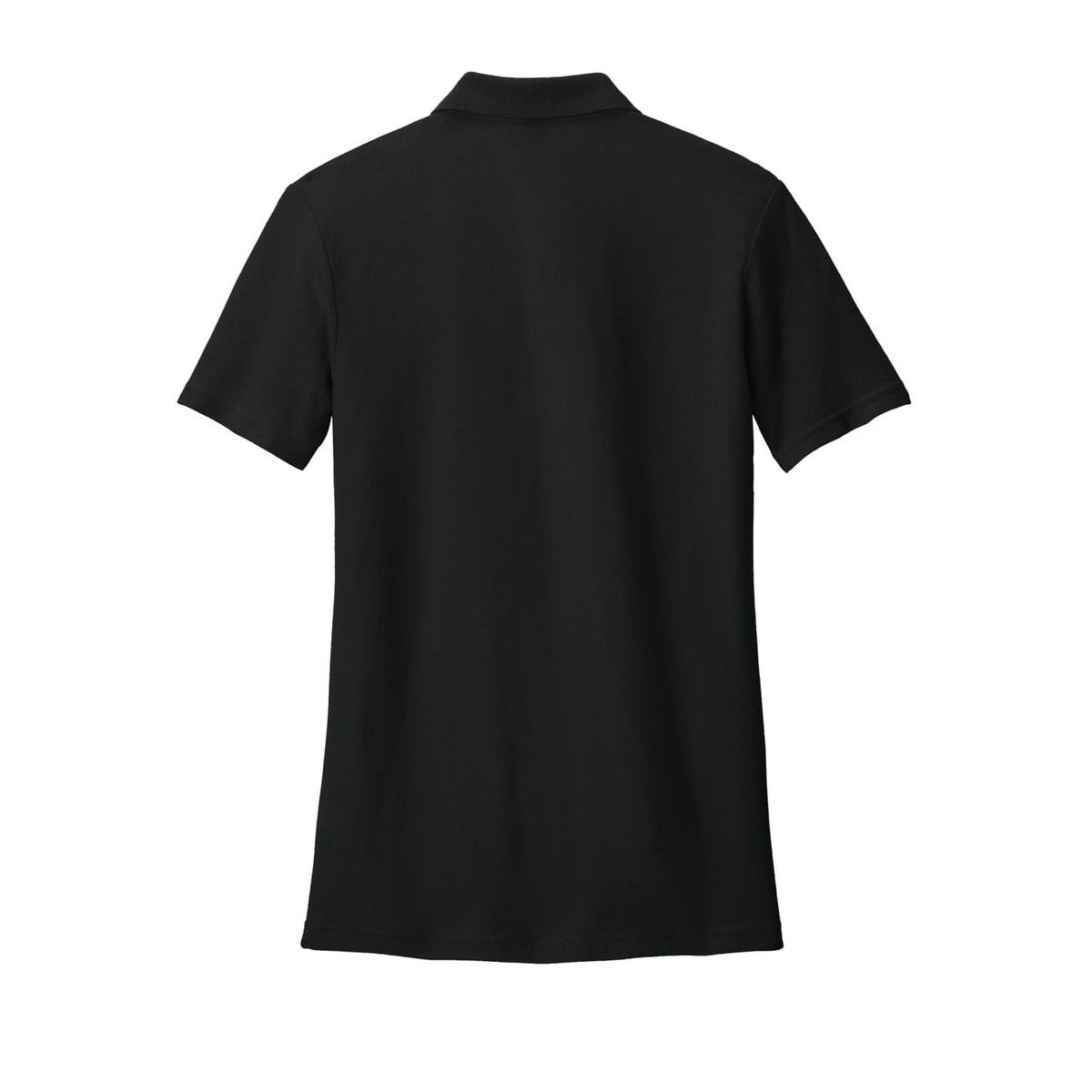 embroidered-gildan-softstyle-women-s-pique-polo — Black back