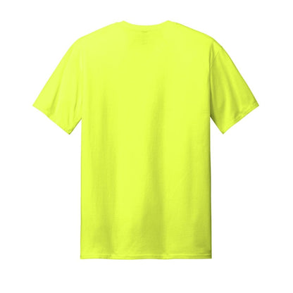 gildan-tall-100-us-cotton-t-shirt-2000t — Safety Green back
