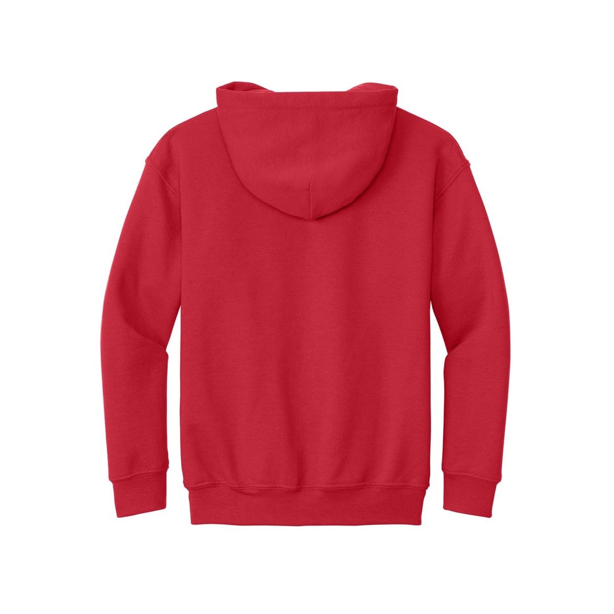 gildan-youth-heavy-blend-hooded-sweatshirt — Red back