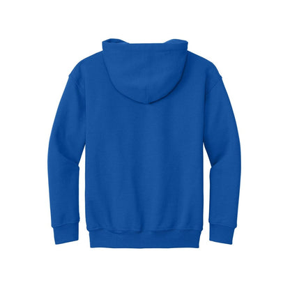 gildan-youth-heavy-blend-hooded-sweatshirt — Royal back