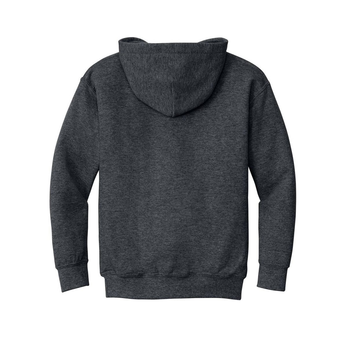 gildan-youth-heavy-blend-hooded-sweatshirt — Dark Heather back