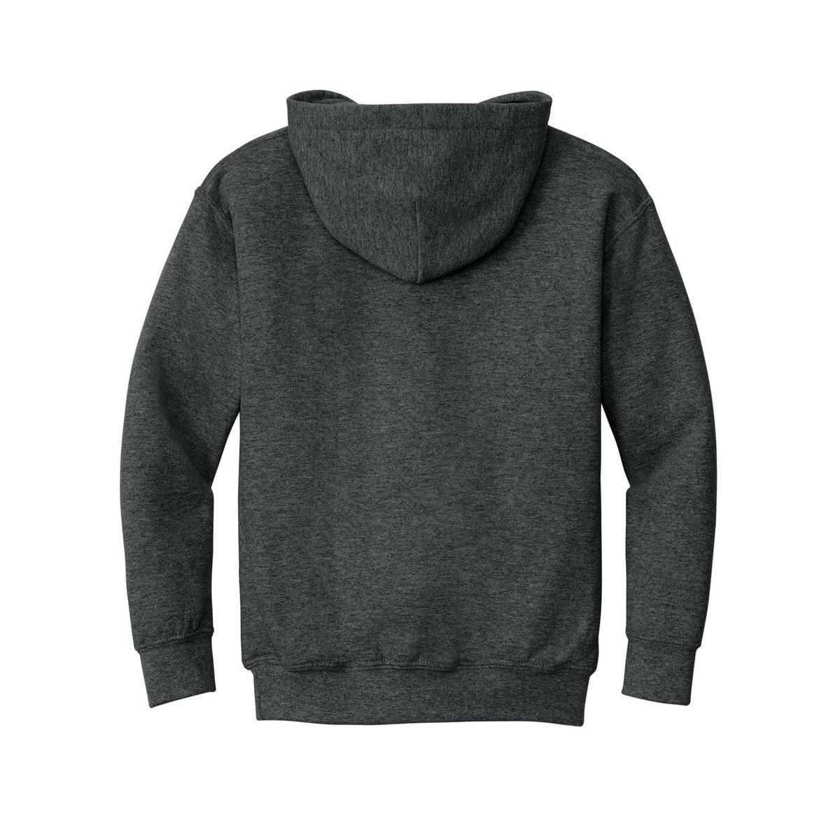 gildan-youth-heavy-blend-hooded-sweatshirt — Fan Charcoal Heather back