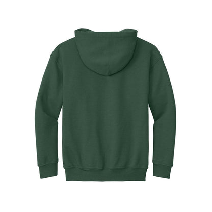 gildan-youth-heavy-blend-hooded-sweatshirt — Fan Dark Green back