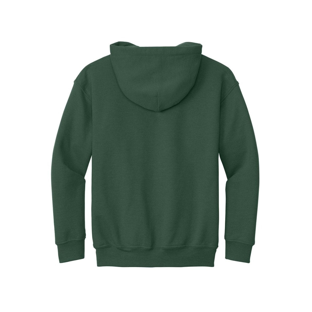 gildan-youth-heavy-blend-hooded-sweatshirt — Fan Dark Green back