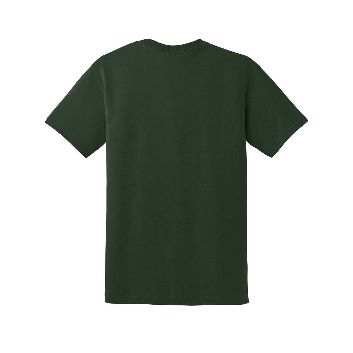 gildan-dryblend-t-shirt — Forest Green back