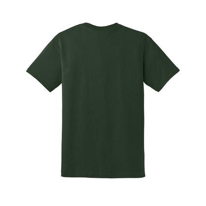 gildan-dryblend-t-shirt — Forest Green back