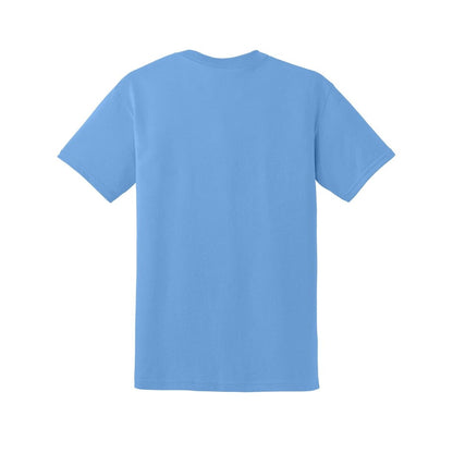 gildan-dryblend-t-shirt — Carolina Blue back