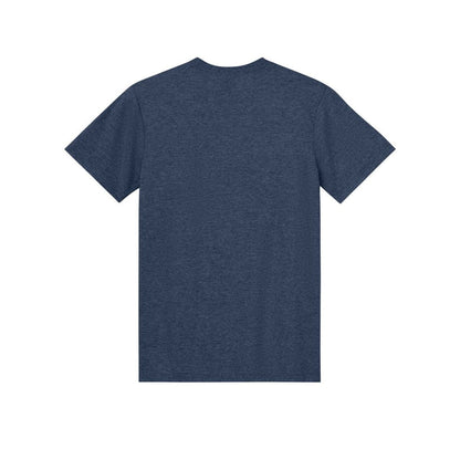 gildan-light-cotton-tee-3000 — Heather Navy back