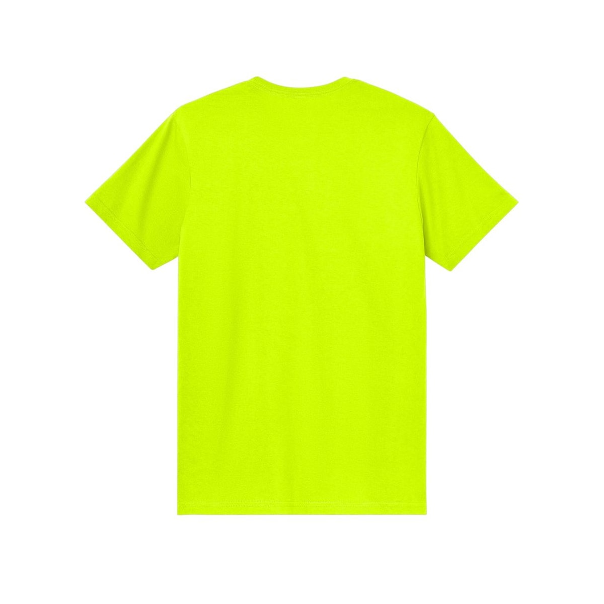 gildan-light-cotton-tee-3000 — Safety Green back