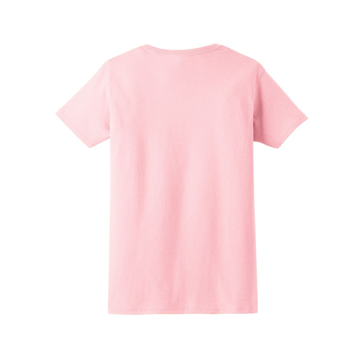 gildan-women-s-cotton-t-shirt — Light Pink back