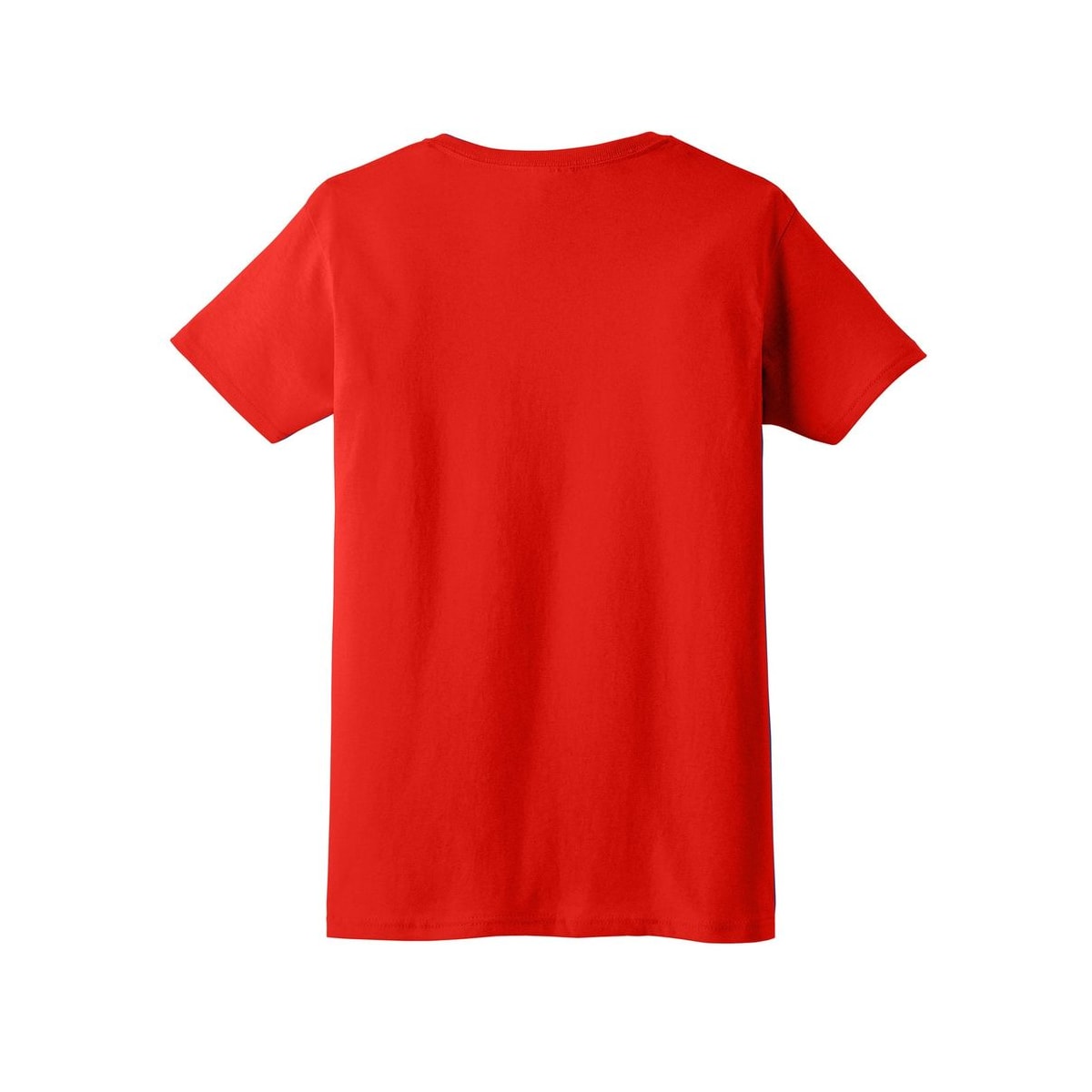 gildan-women-s-cotton-t-shirt — Red back