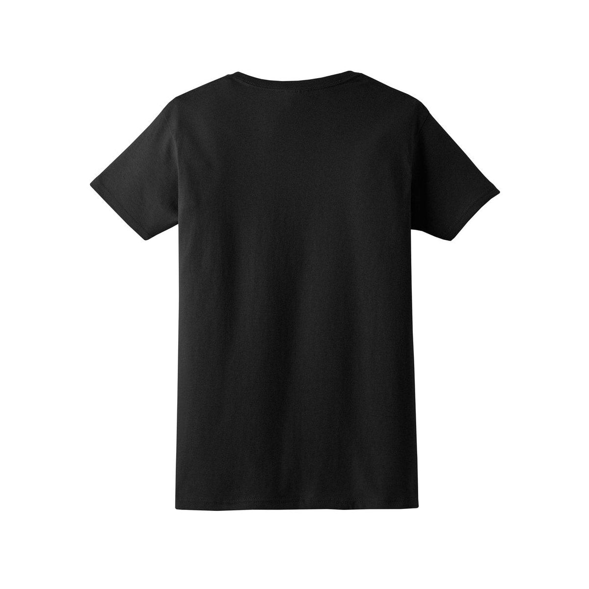 gildan-women-s-cotton-t-shirt — Black back