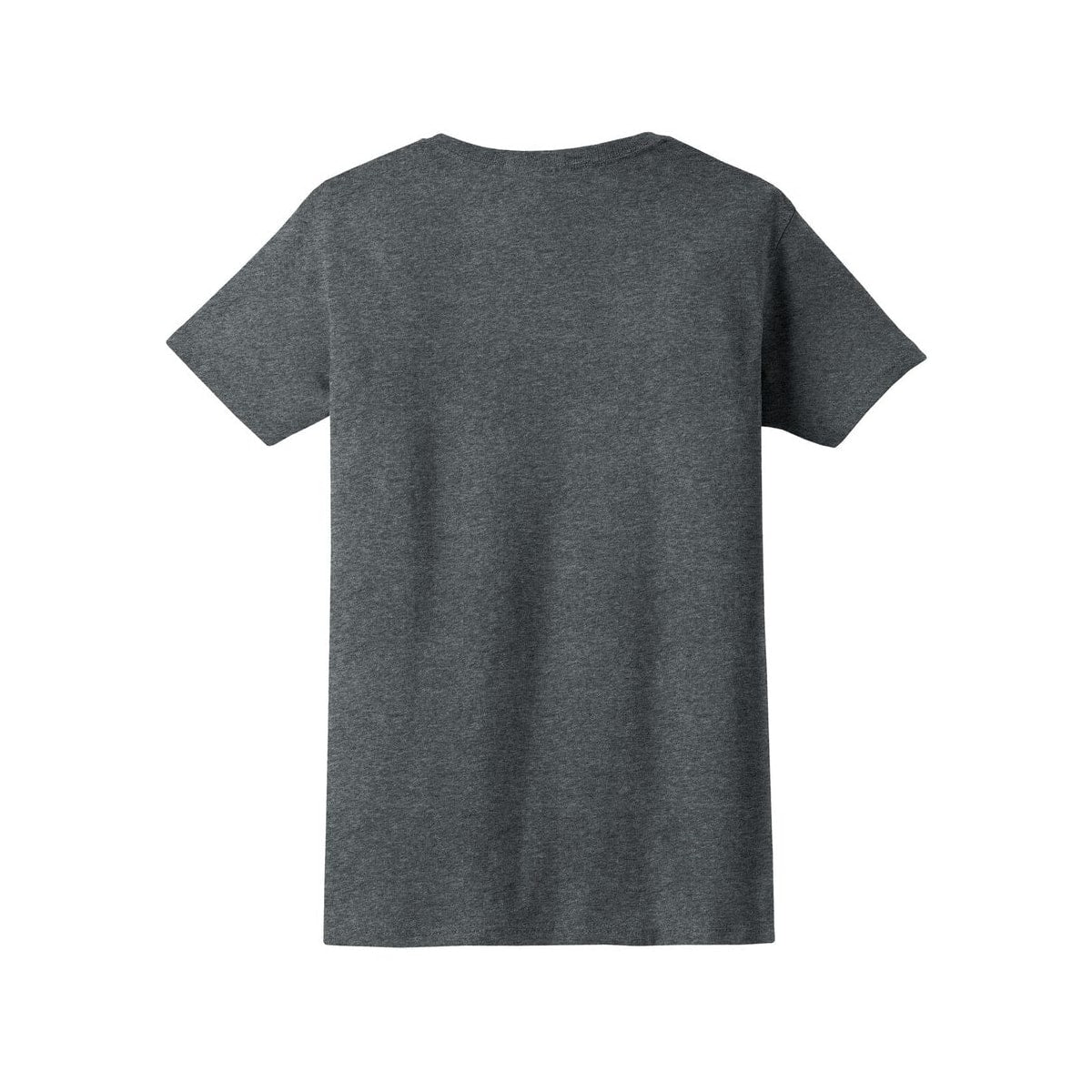 gildan-women-s-cotton-t-shirt — Dark Heather back