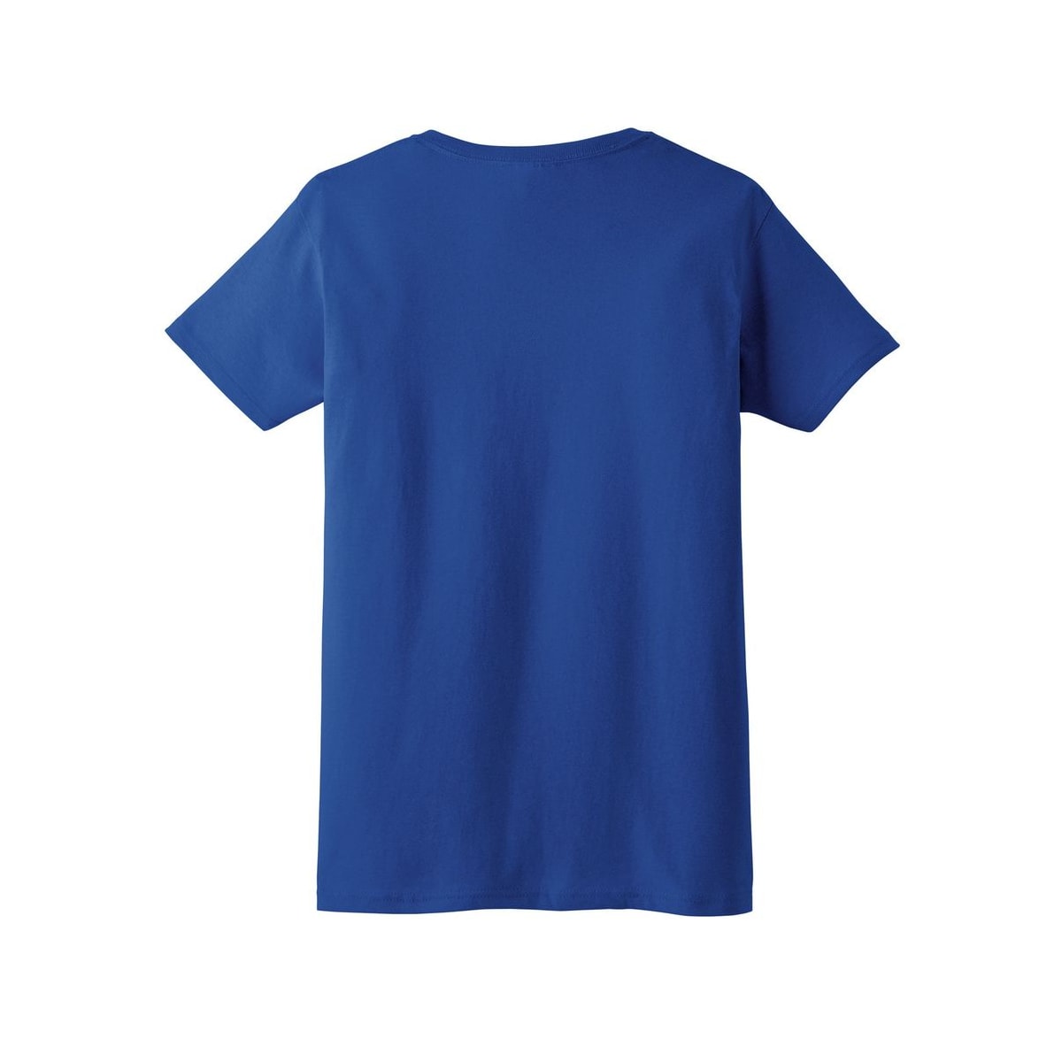 gildan-women-s-cotton-t-shirt — Royal back