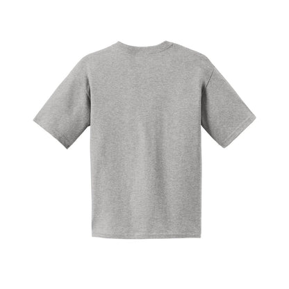 gildan-youth-cotton-t-shirt — Sport Grey back