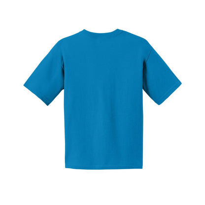 gildan-youth-cotton-t-shirt — Sapphire back