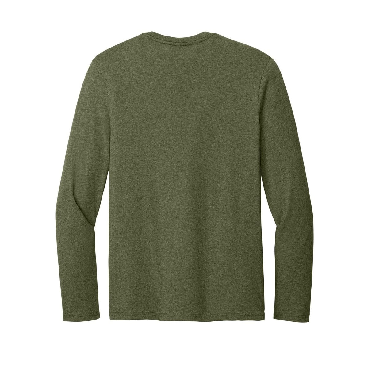 light-weight-long-sleeve-t-shirt — Military Green Heather back