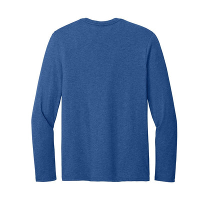 light-weight-long-sleeve-t-shirt — Heathered Deep Royal back