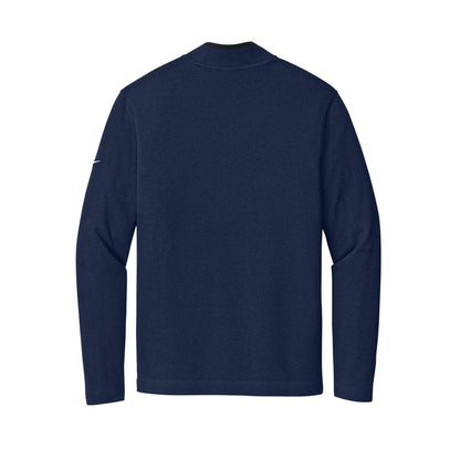 embroidered-men-s-nike-textured-1-2-zip-cover-up — College Navy back