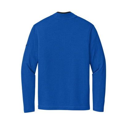 embroidered-men-s-nike-textured-1-2-zip-cover-up — Gym Blue back