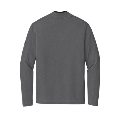 embroidered-men-s-nike-textured-1-2-zip-cover-up — Dark Grey back