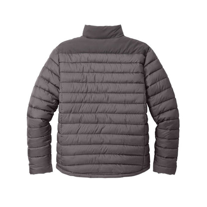 embroidered-men-s-puffer-jacket — Deep Smoke/ Grey Smoke back