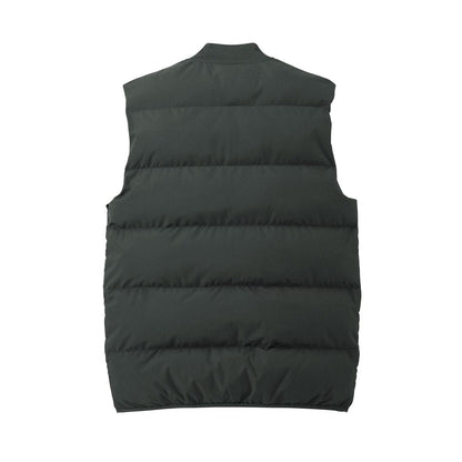 embroidered-men-s-puffer-vest — Anchor Grey back