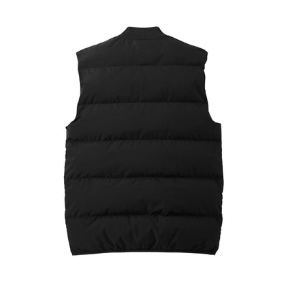 embroidered-men-s-puffer-vest — Deep Black back