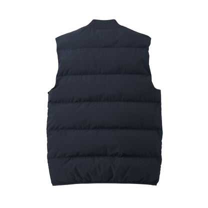 embroidered-men-s-puffer-vest — Night Navy back