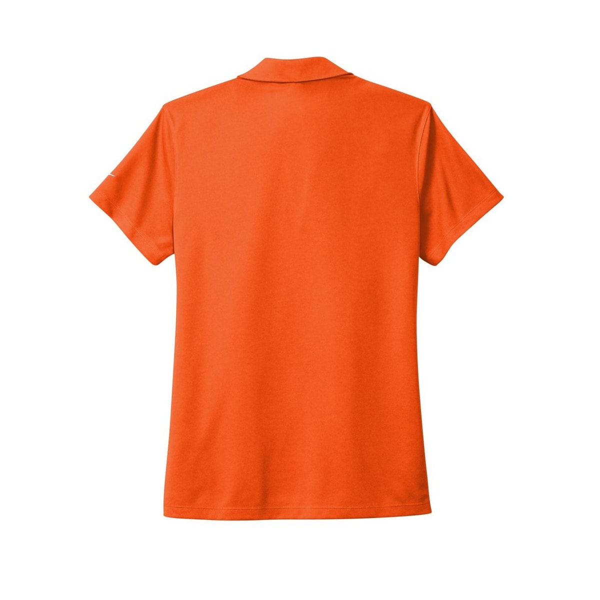 embroidered-nike-ladies-dri-fit-micro-pique-2-0-polo-nkdc1991 — Brilliant Orange back
