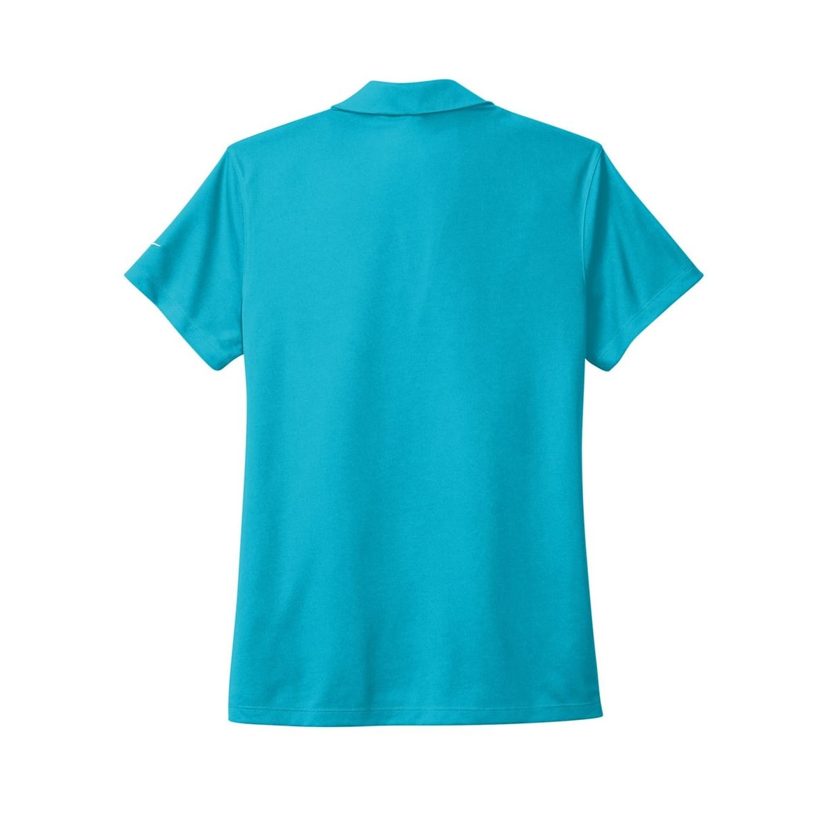 embroidered-nike-ladies-dri-fit-micro-pique-2-0-polo-nkdc1991 — Tidal Blue back