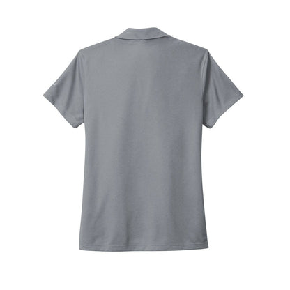 embroidered-nike-ladies-dri-fit-micro-pique-2-0-polo-nkdc1991 — Cool Grey back